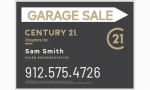 image for Slide in Garage Sale signs - CGS