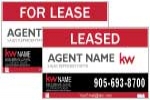 image for Double Sided For Lease/Leased - KW101D