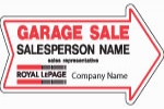 image for Garage Sale Directional Sign - AGS