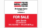 image for Slide in For Sale Sign Single Sided - RLSS1A
